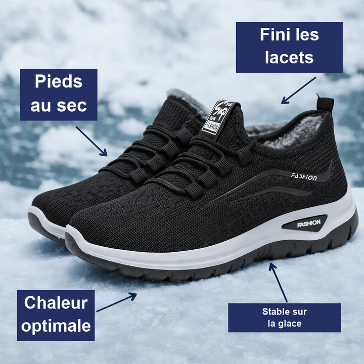 Suzanne™ | Baskets Antidérapantes d'Hiver