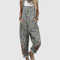 Lora | Salopette ample à imprimé floral