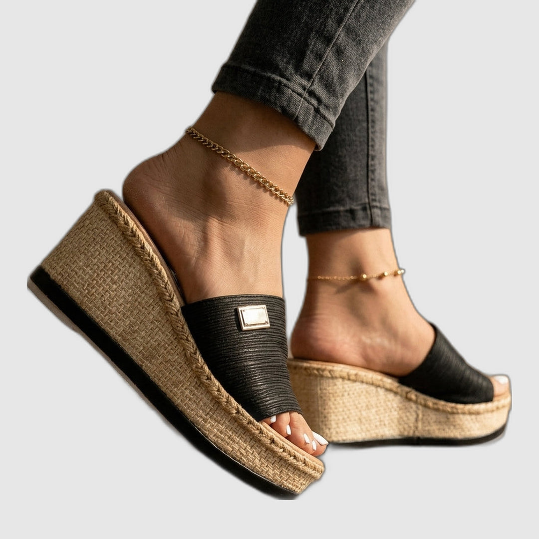 Sarah | Sandales compensées confort
