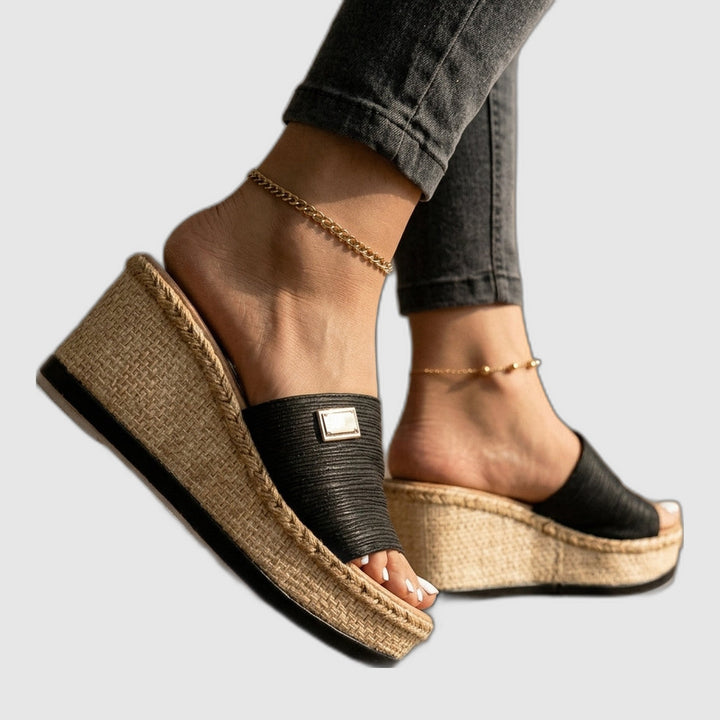 Sarah | Sandales compensées confort