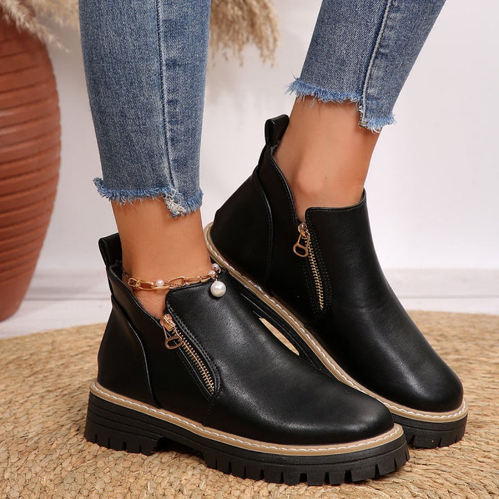 Grett™ - Bottines avec Fermeture Éclair