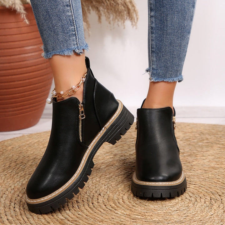 Grett™ - Bottines avec Fermeture Éclair