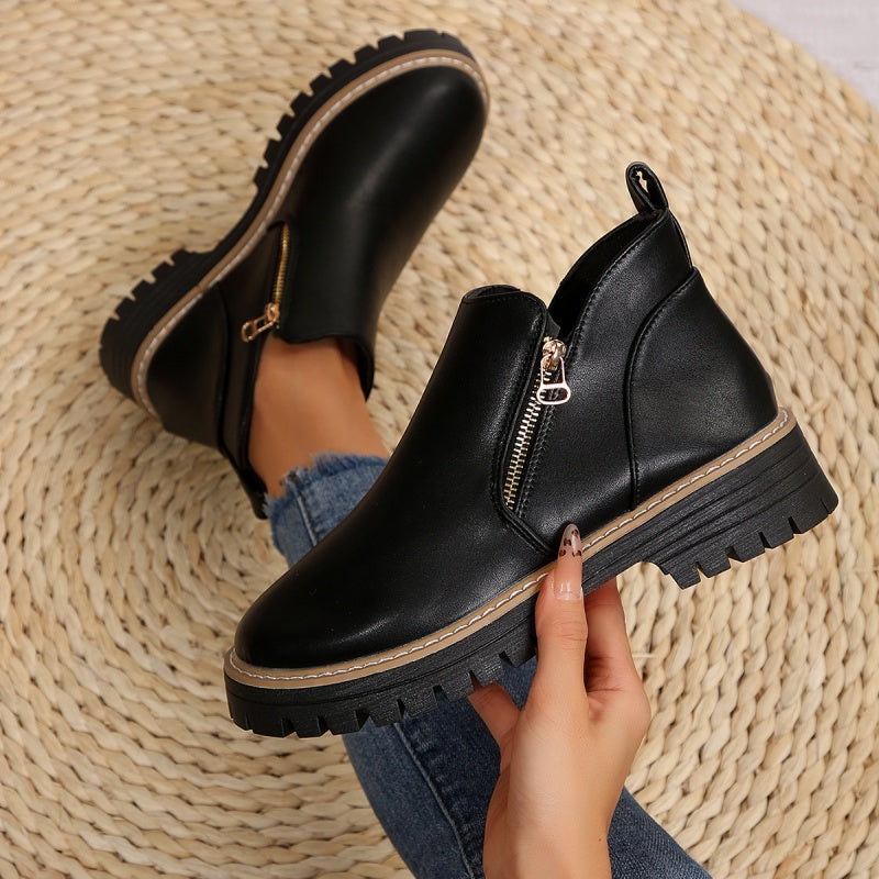 Grett™ - Bottines avec Fermeture Éclair