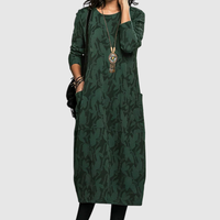 Kalirae™ | Robe Midi Élégante et Décontractée