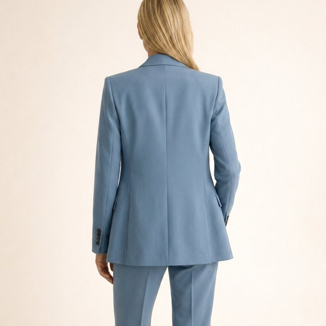 Aria | Ensemble pantalon et blazer à jambe évasée