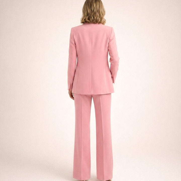 Aria | Ensemble pantalon et blazer à jambe évasée