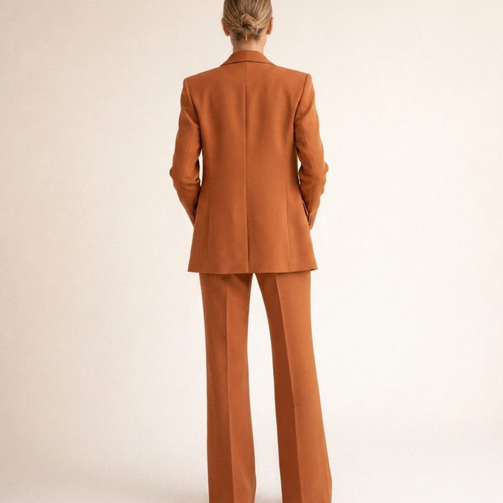 Aria | Ensemble pantalon et blazer à jambe évasée