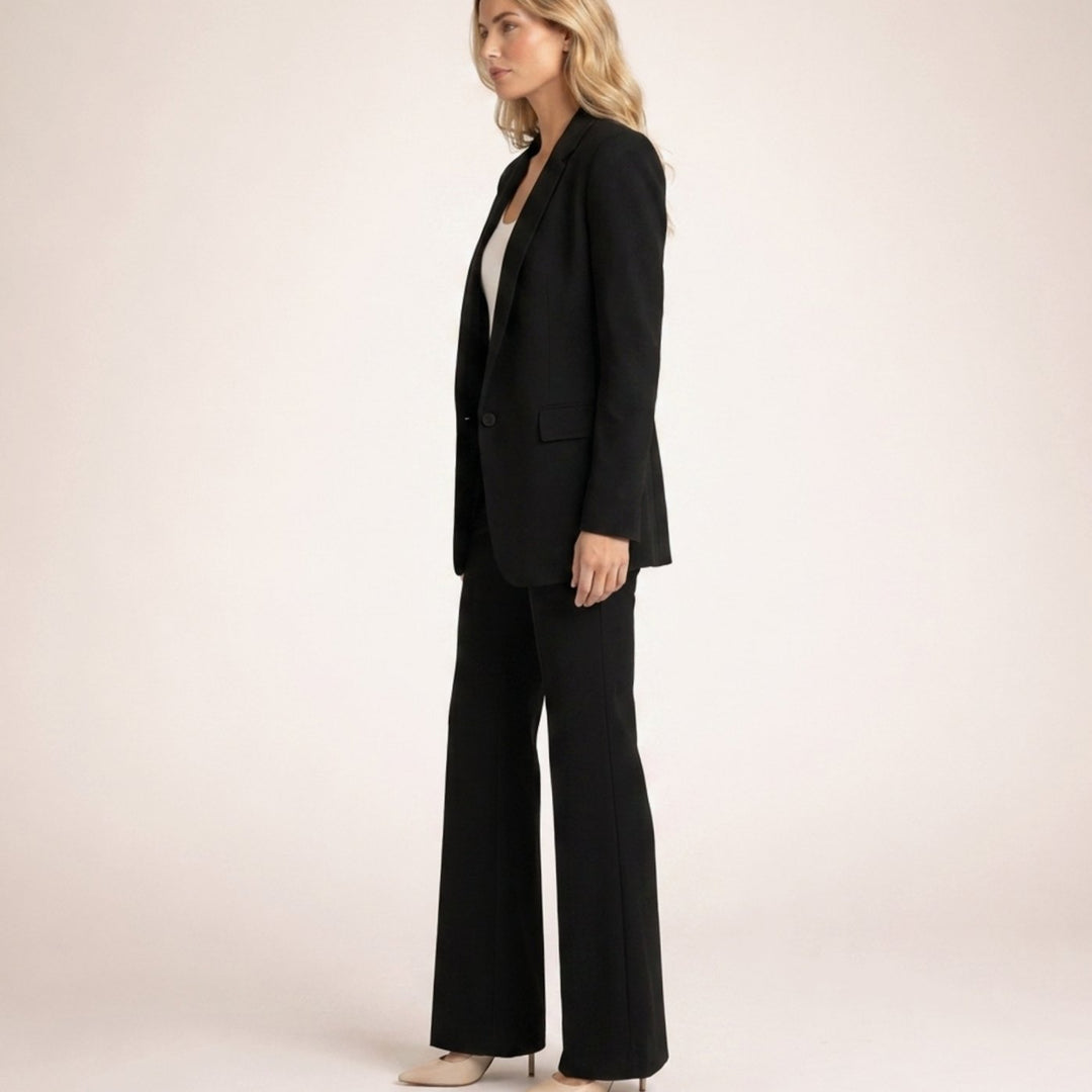 Aria | Ensemble pantalon et blazer à jambe évasée