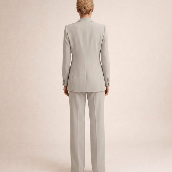 Aria | Ensemble pantalon et blazer à jambe évasée
