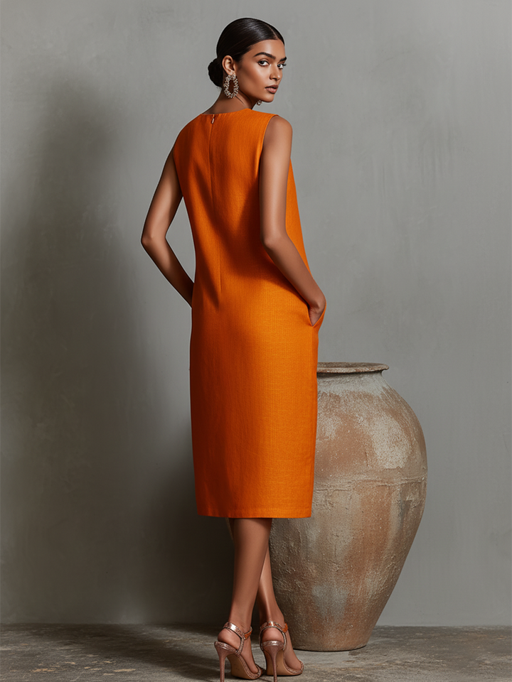 Maureen™ | Robe Midi avec poches