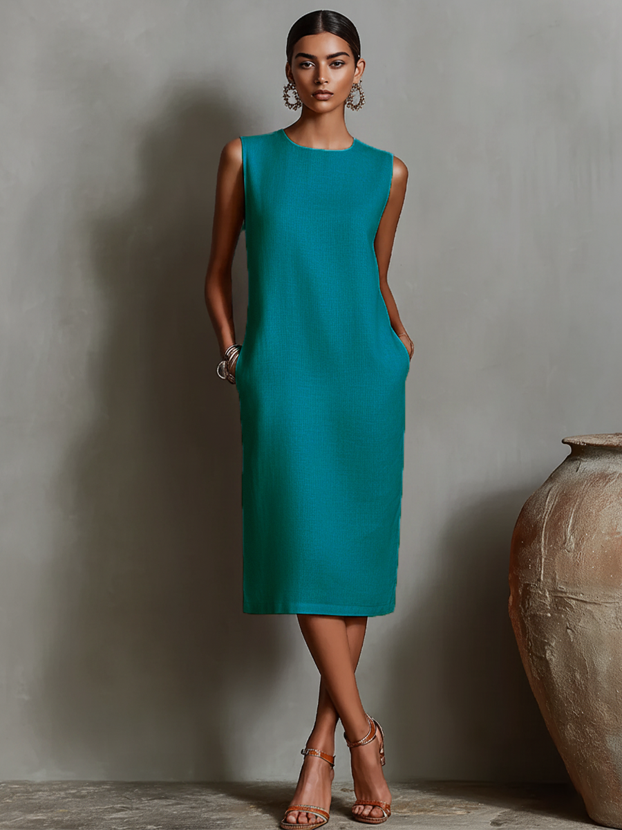 Maureen™ | Robe Midi avec poches